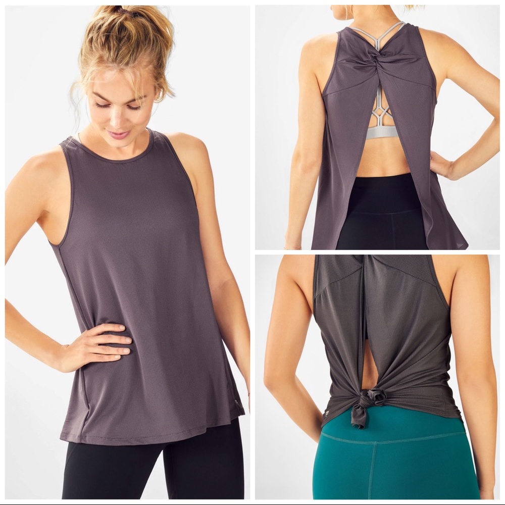 NEW Fabletics Cashel Open Back Tank